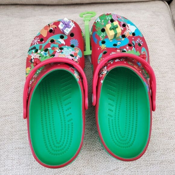 🎄 DISNEY CROCS 🎄 Mickey Mouse and Friends Holiday Clogs Adults by Crocs - Picture 11 of 16